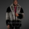 Dual Tone Fox Fur Coat
