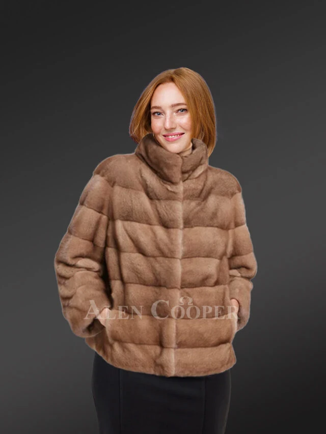 Womens Short Mink Fur Jacket – Trendy Looks with Optimum Comfort