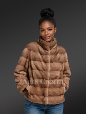 Womens Short Mink Fur Jacket – Trendy Looks with Optimum Comfort