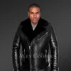 Men’s Biker Leather Jacket