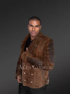 Leather Biker Jackets for Men Leather Motorcycle Jacket