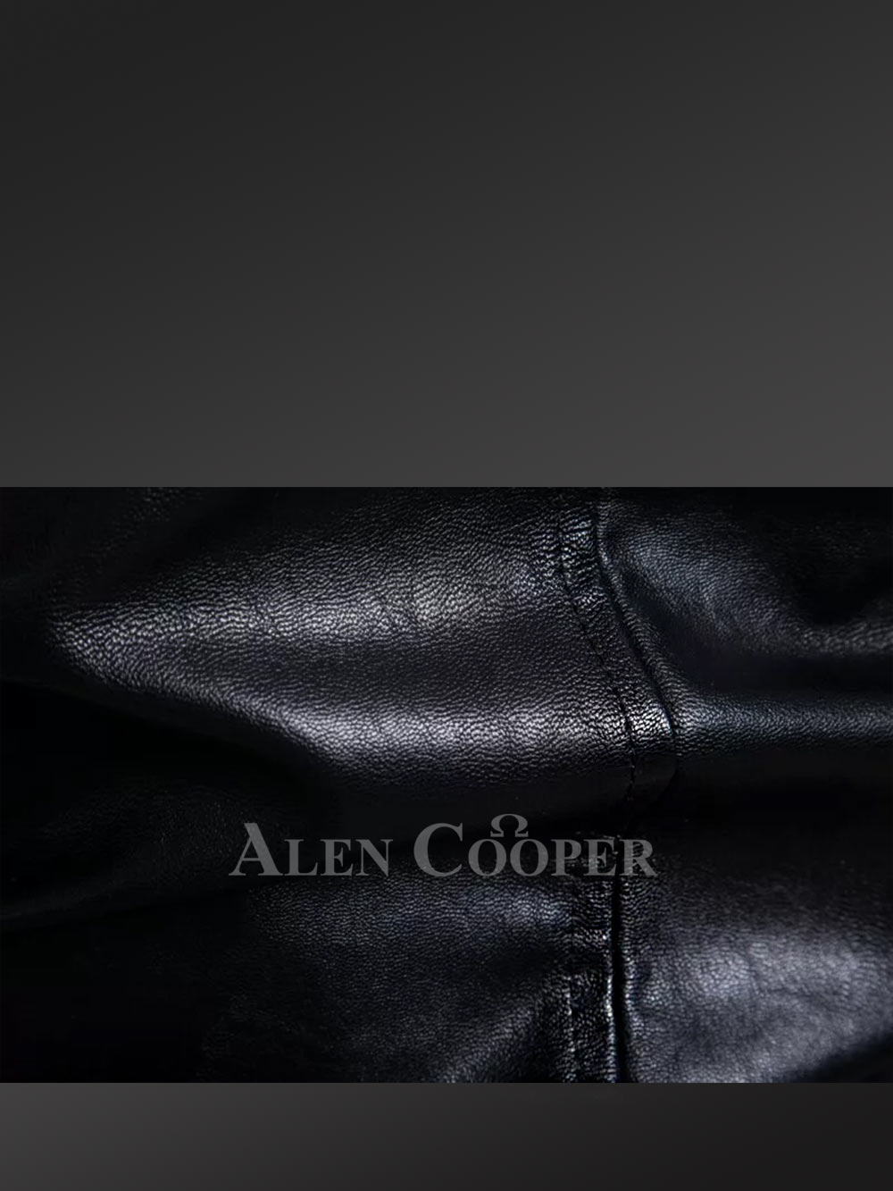 Leather Biker Jacket with Quilt Details on Sleeves Exudes Rugged Charm - Image 6