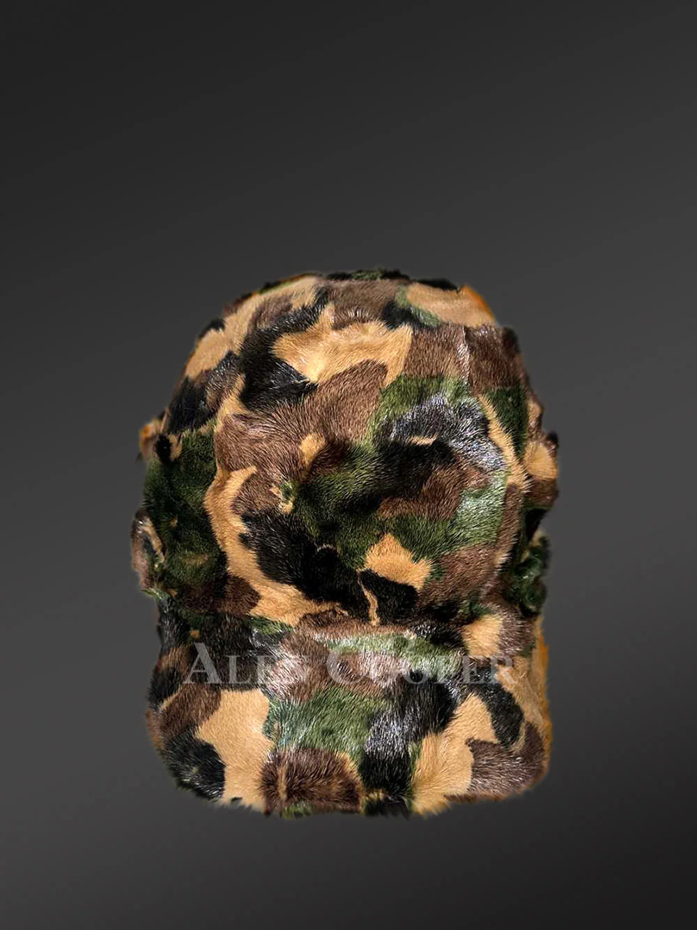 Mens Camouflage Mink Hat (4)