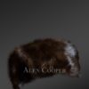 Mink Headband in Coffee