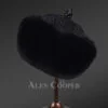 Fox Fur Roller Cap with Persian Lamb Top