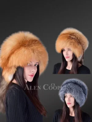 Fuller Fox Hat with Tail