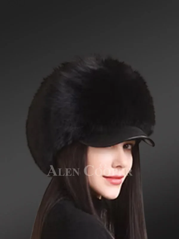 Russian styled Fox Riding Hat - Image 3