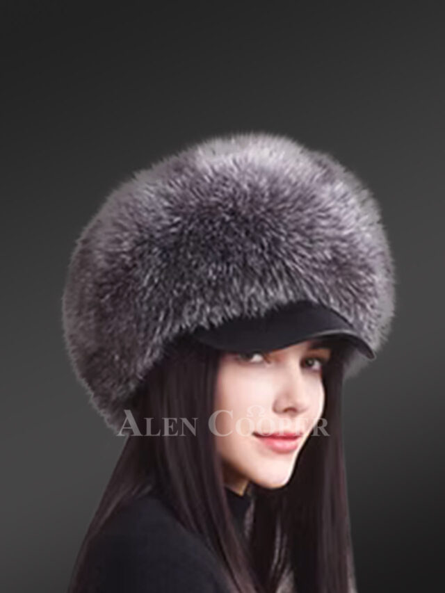 Russian styled Fox Riding Hat