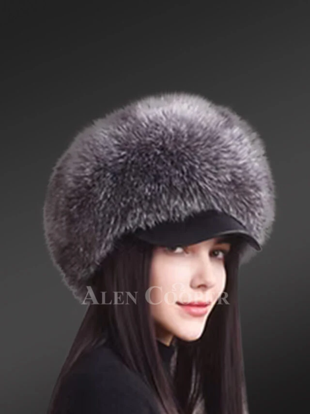 Russian styled Fox Riding Hat