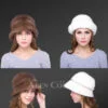 Stylish Classic Mink Bucket Hat