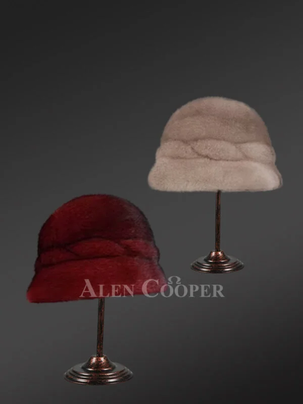 Women's Mink Hat - Image 2
