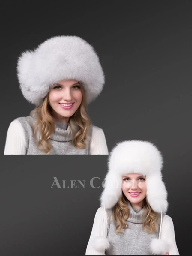 Women’s True Trapper Hat with Pom Poms