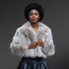 Women’s Shadow Fox Fur Short Jacket