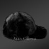Men’s Black Fullskin Mink Hat (6)