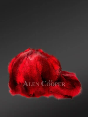 Red Blue Fox Baseball Hat (1)