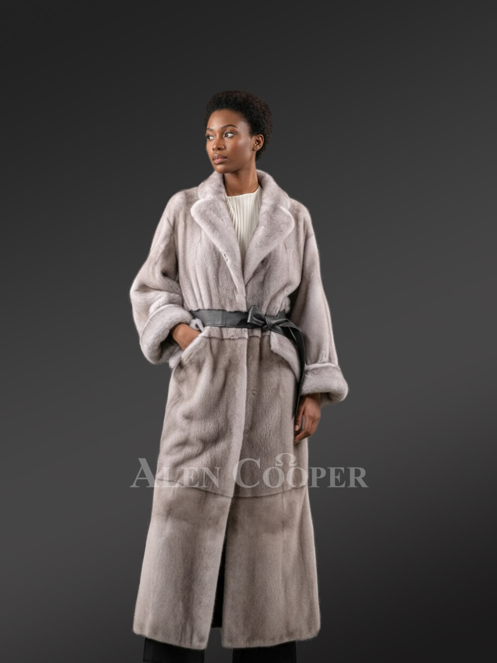 Women’s Full Length Mink Stroller