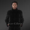 Women’s Turtle neck Fullskin Blackglama Mink