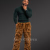 Fox Fur Pants in Whisky